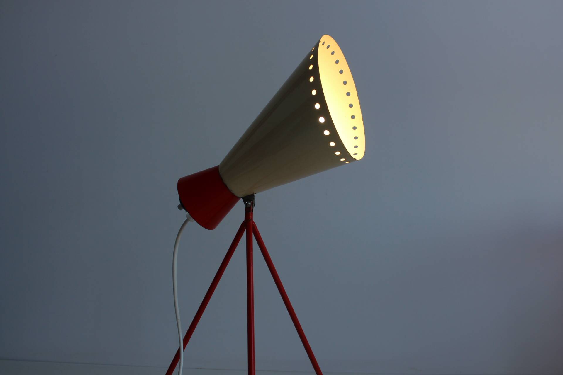 Vintage table lamp, model 1618/napako, josef hůrka, 1950's.