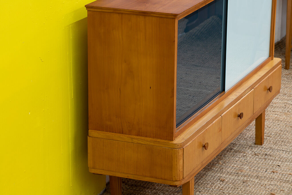 Vintage scandinavian sideboard – 133 cm