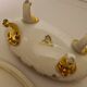 Limoges porcelain bonbonnière signed P & Cie Floral motif