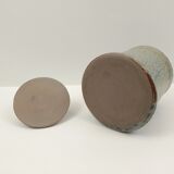 Tricolor sandstone pot 15.5 cm