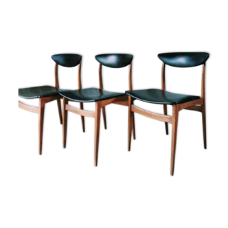 Set of 2 Scandinavian chairs 50s/60s