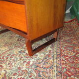 Vintage dresser in teak and walnut
