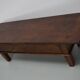 Table basse rustique en châtaignier de style campagnard espagnol du XIXe siècle