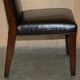 Chaises d'appoint Ralph Lauren Metropolis cuir patiné crocodile