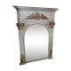 Trumeau in lacquered wood late eighteenth, early nineteenth