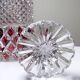 Harlequin crystal whisky decanter, Bohemia, Czechoslovakia, vintage 1950s-1970s