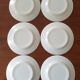 Set of 6 old flat plates