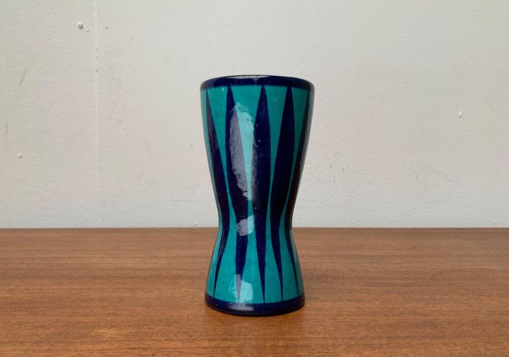 Vintage vase in West German pottery WGP by Scheurich, 1970s.