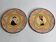 Pair of Henriot Quimper plates, Soulac decoration, signed, 1973, 18 cm