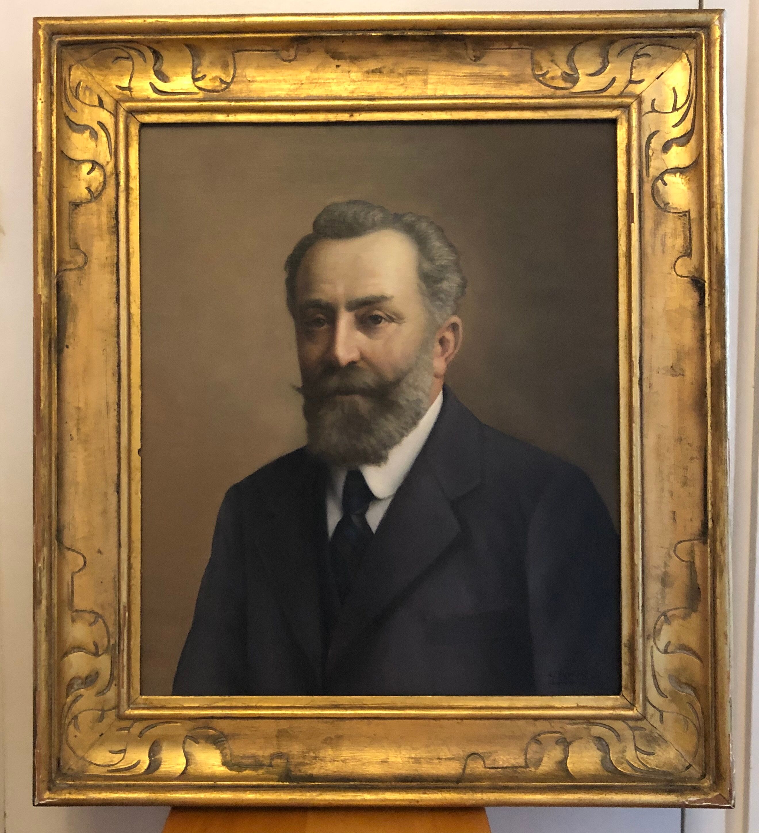 Oil on canvas: Portrait