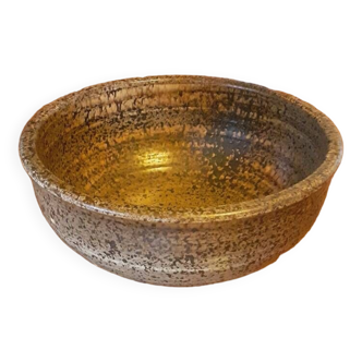 Sandstone salad bowl from Salins les Bains, 1960s