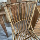 Pair of rattan chairs