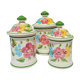 Jars flowers of color