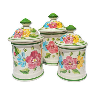 Jars flowers of color