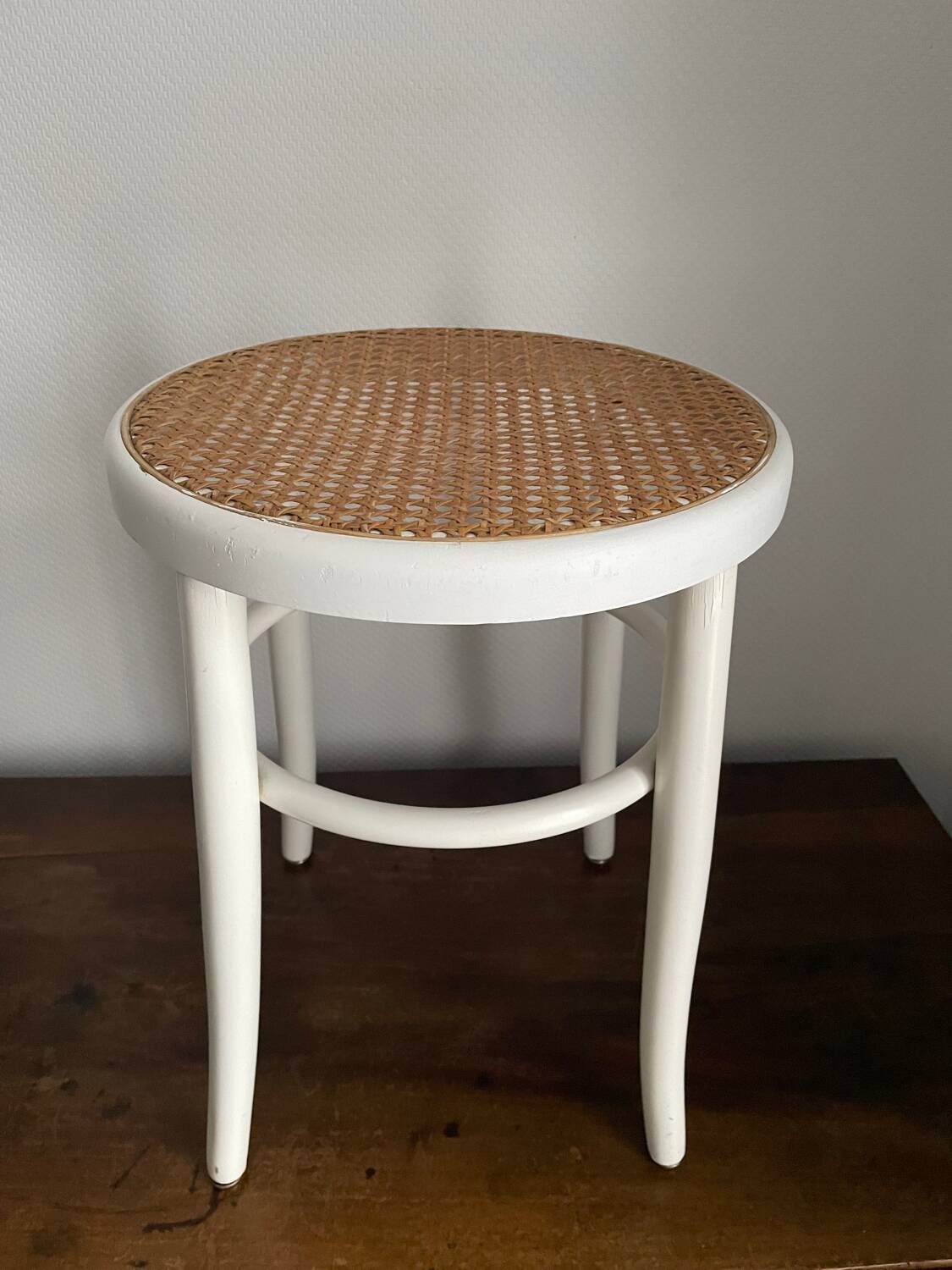 Tabouret canné
