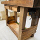 Small oak workbench