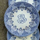 Gien - rare series part of French castle service