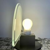 Black and smoked frosted mood lamp