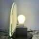 Black and smoked frosted mood lamp