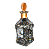 Carafe à liqueur baccarat napoléon iii cristal doré étoile constellation