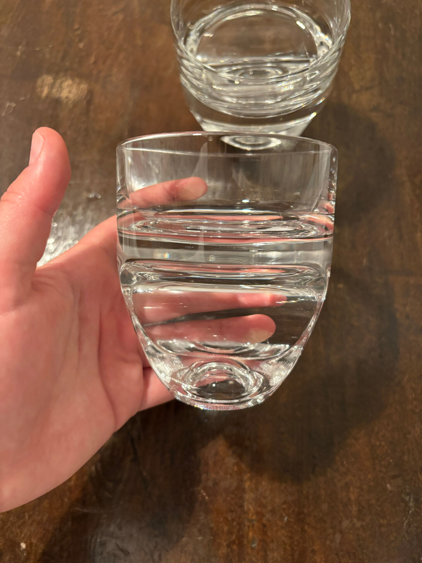 3 vintage glasses kristall krisla design taddei sistini
