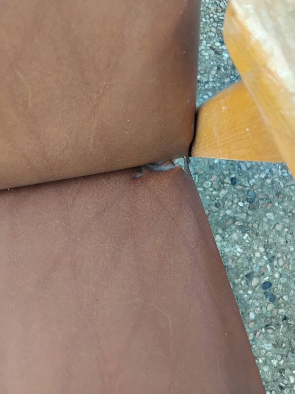 Paire de fauteuil vintage année 50 60 pieds compas scandinave