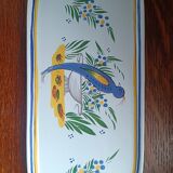 Empty pocket signed HB Henriot Quimper - Hand-painted faience