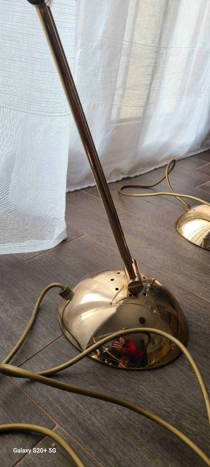 3 lampes de bureau vintage Zonca Voghera