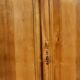 Empire period wardrobe, made of solid walnut, dating from the early 19th century.