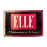 Advertising glaçoid ELLE, 1950s