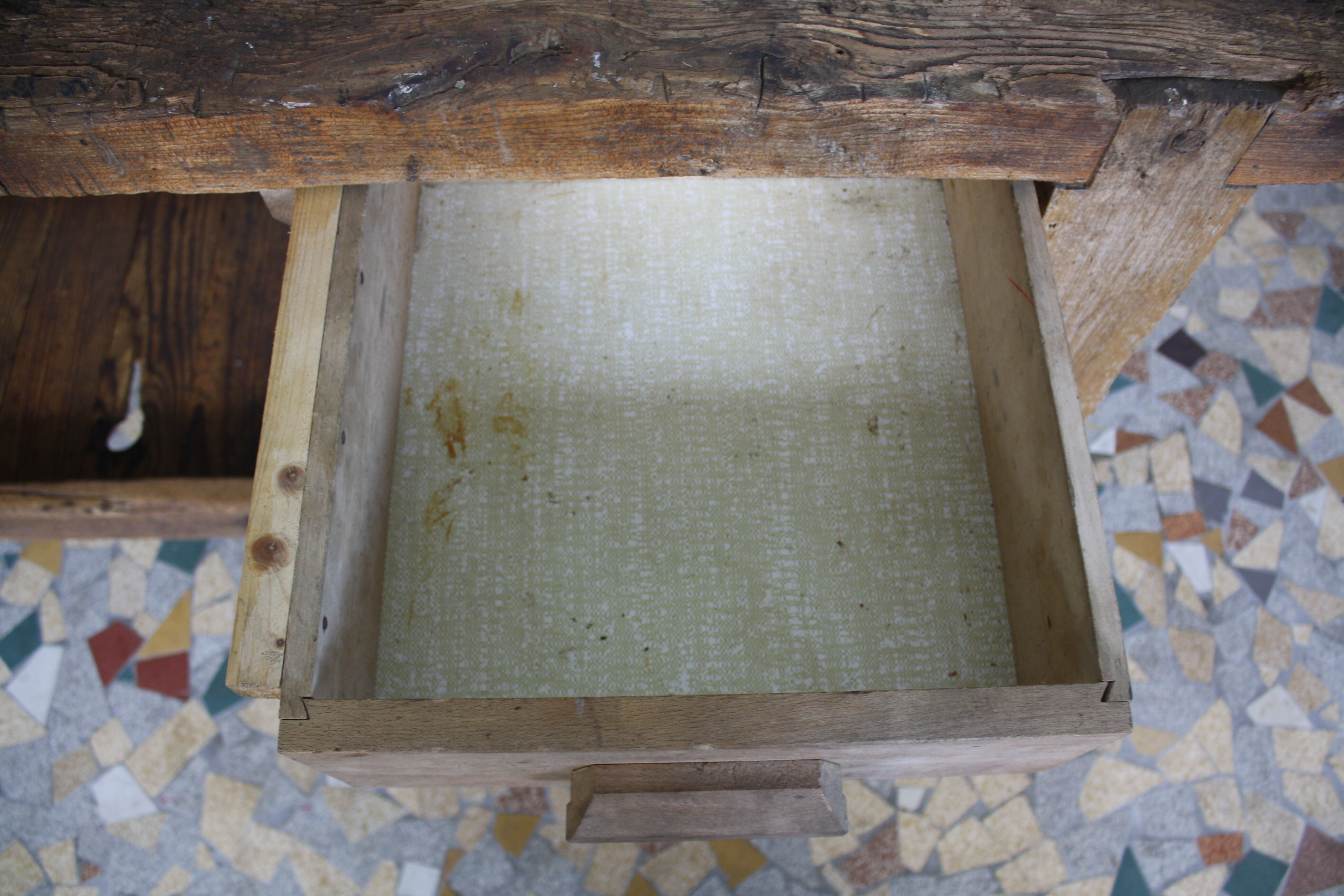 Established rough wood carpenter