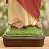 Sacred Heart of Jesus statuette in hand-painted resin - 40 cm - Made in Italy