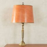 2x Large brass Table Lamps from the 60s