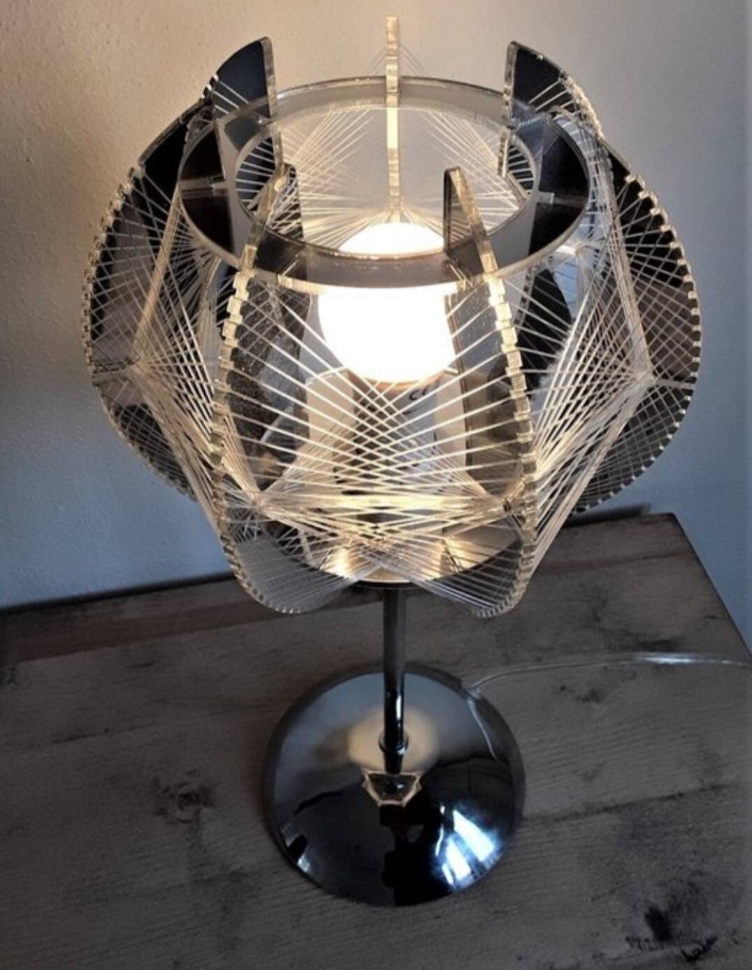 Paire de lampes vintage 2000