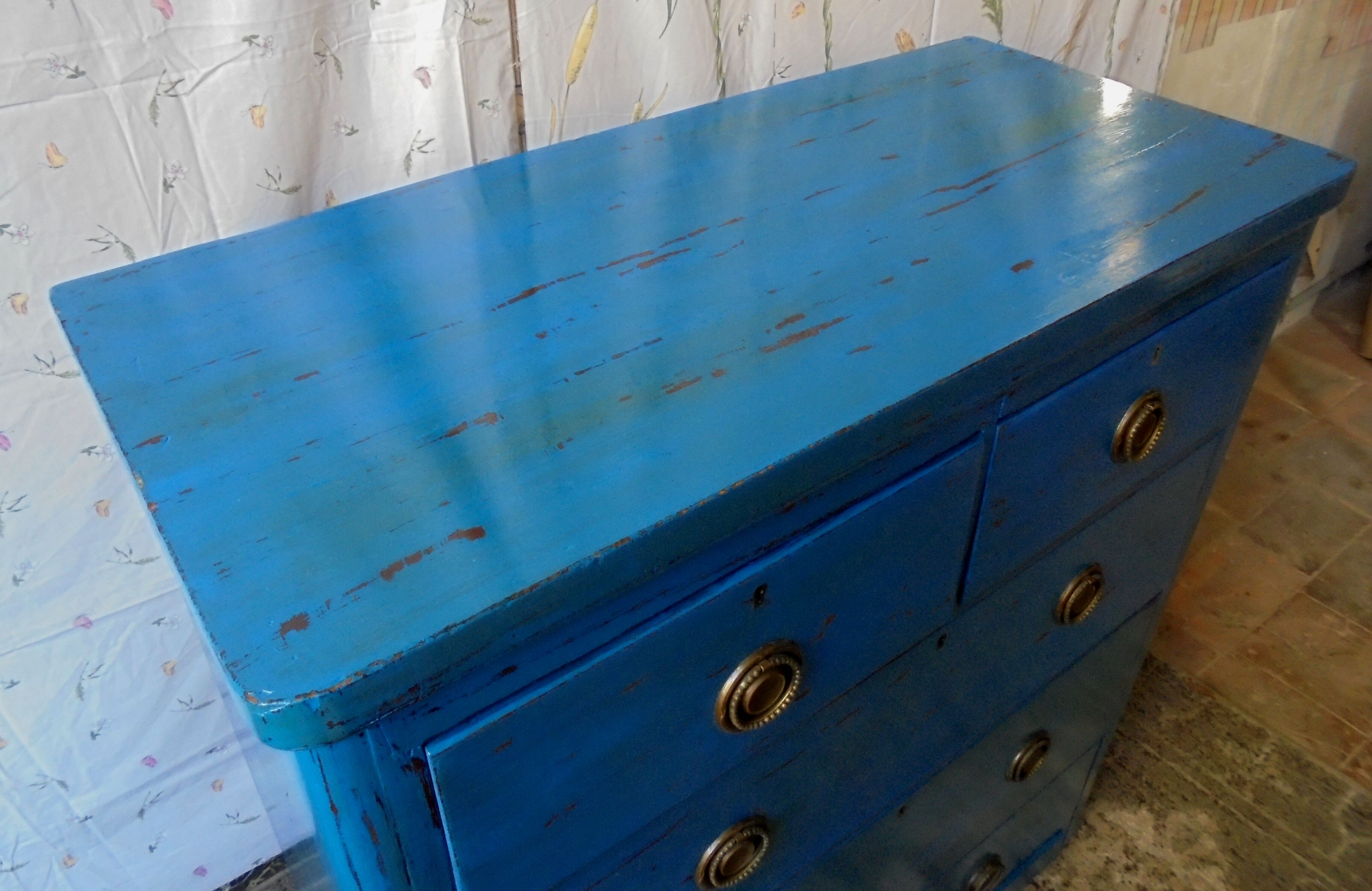 Commode anglaise relookée