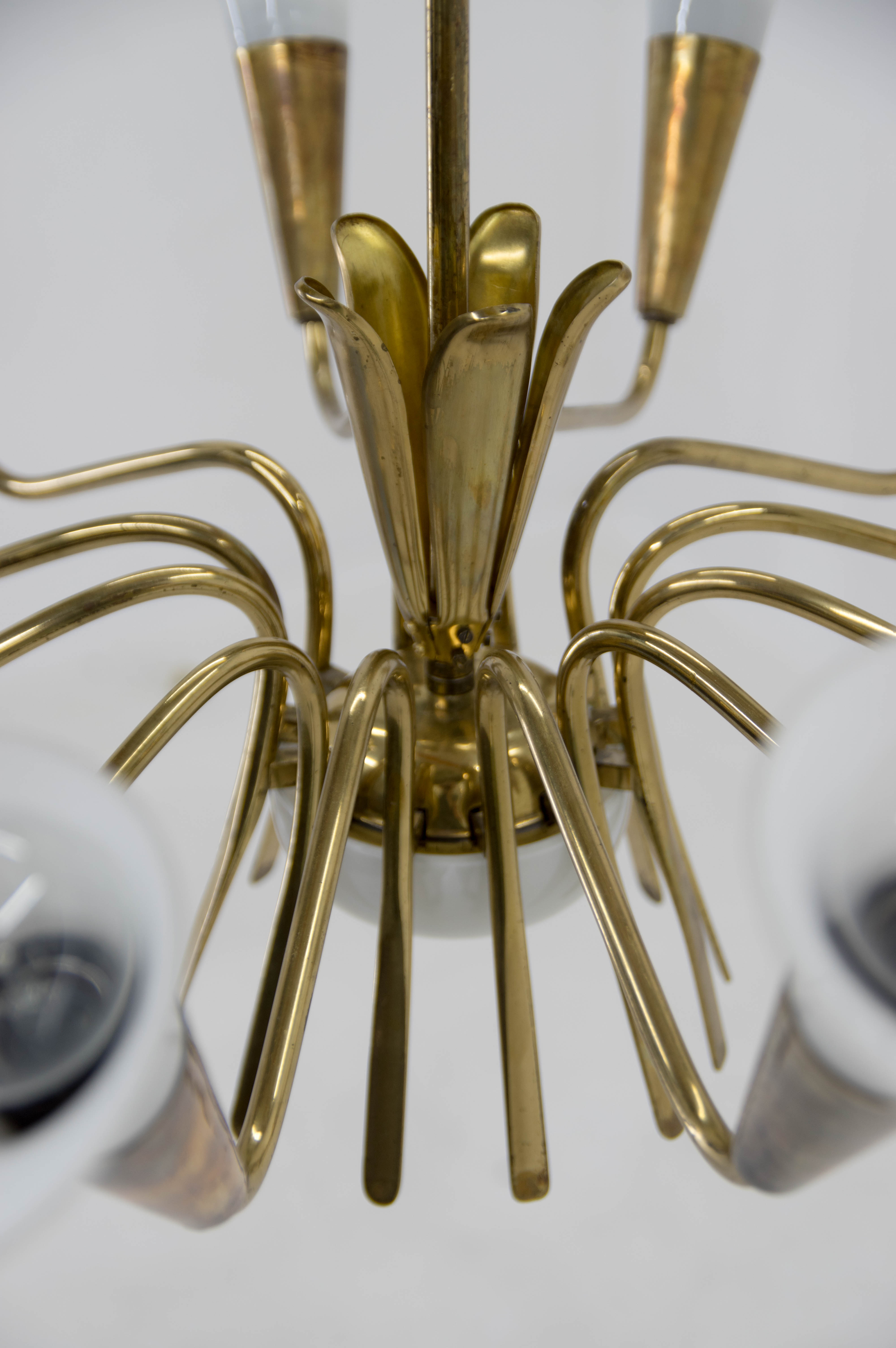 Chandelier by kamenicky senov, expo 1958