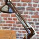 Lampe architecte Ledu marron 70's