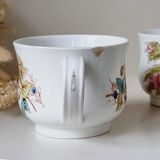 Set of 2 kg luneville polychrome cups