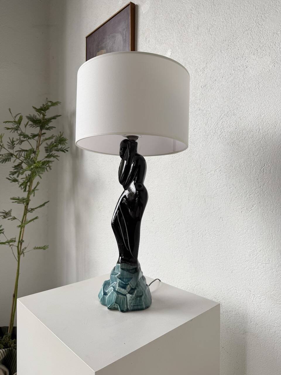 Monaco Monacera "woman" ceramic table lamp