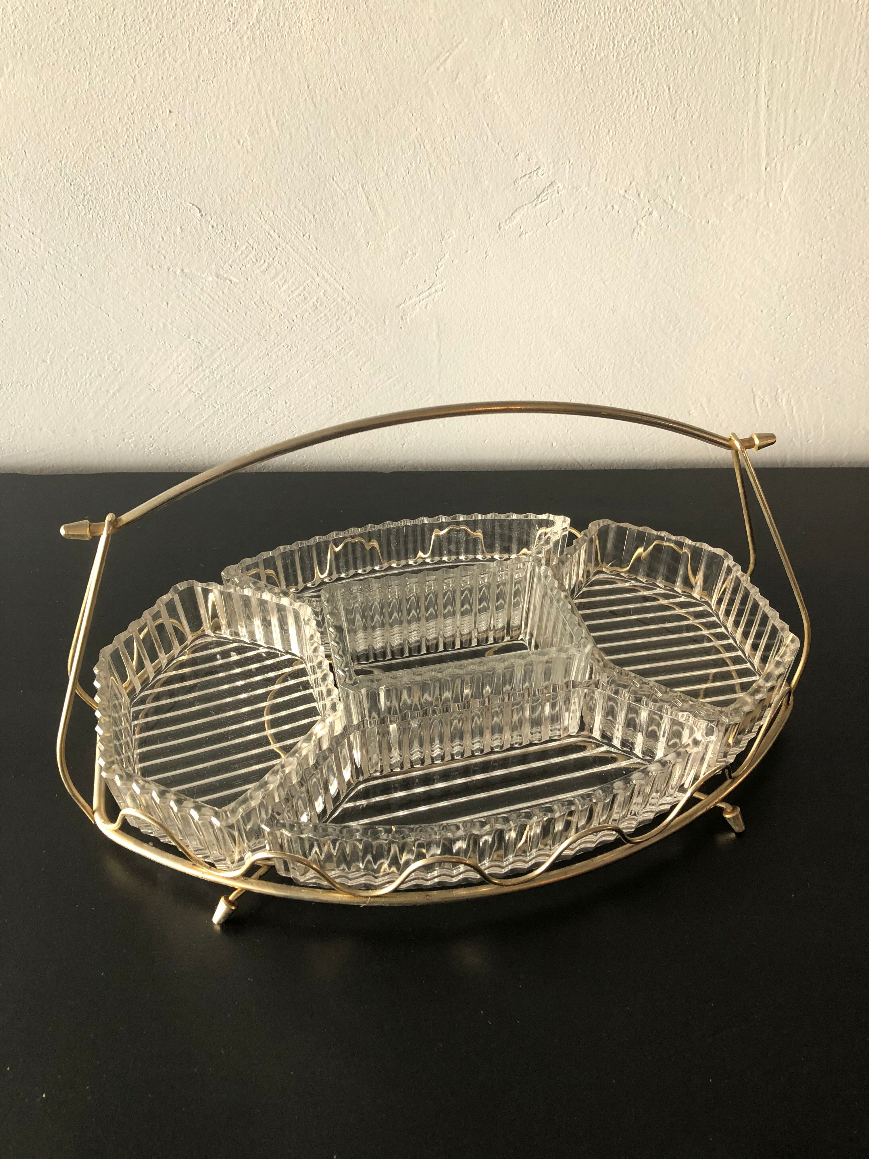Vintage aperitif tray