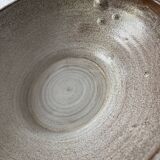 Large glazed stoneware bowl from the 60s