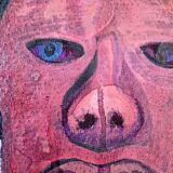 Abdelkrim Tajiouti (Born in 1970) - Mixed media on paper signed