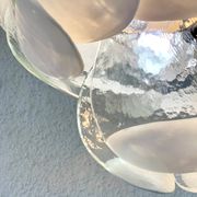 Murano glass petal chandelier by Carlo Nason for Mazzega