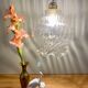Vintage glass globe pendant lamp