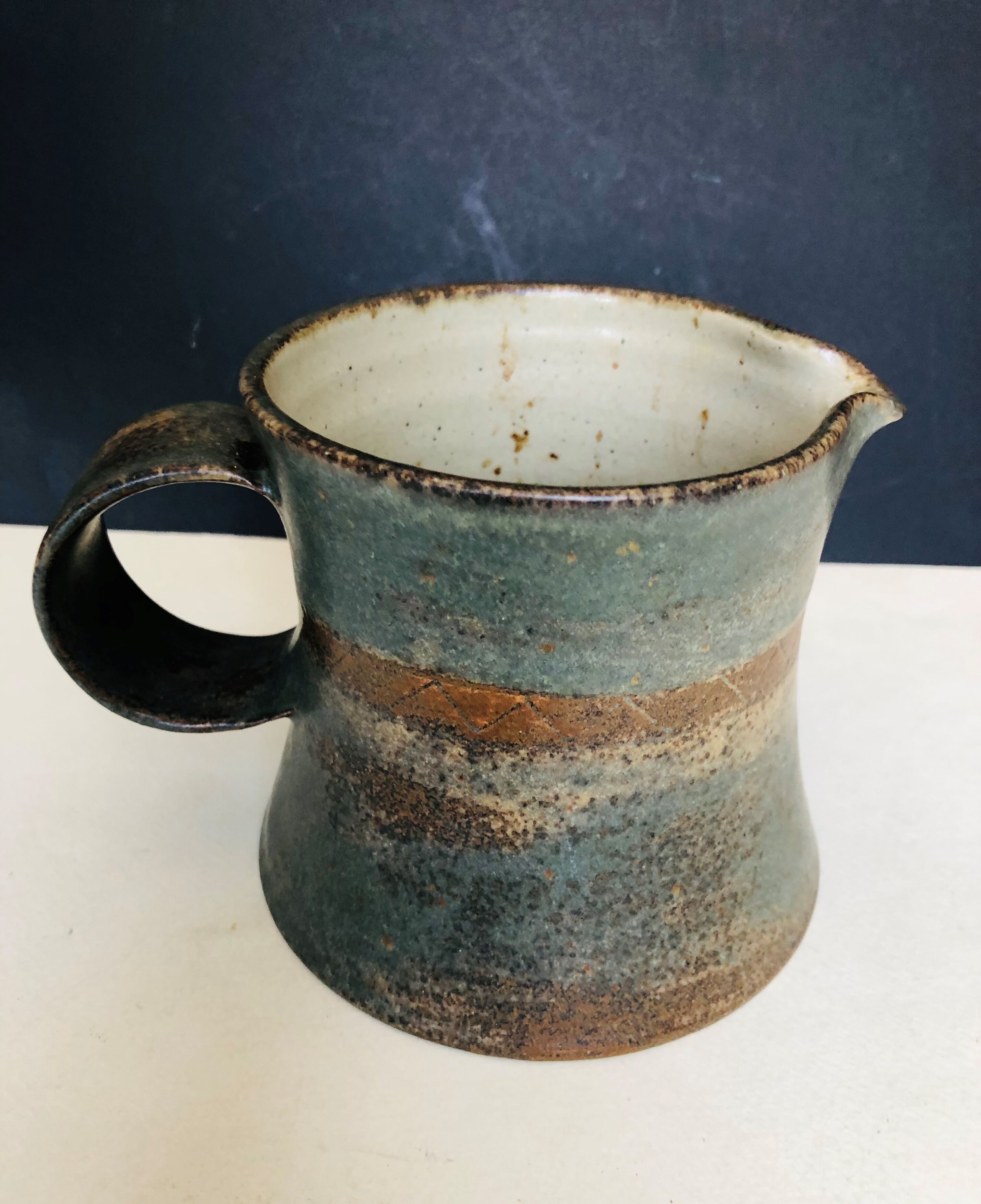 Sandstone pitcher or pourer