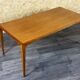 60s 70s teak coffee table side table Danish Modern Design Denmark