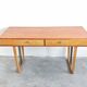 Mid Century Modern desk in ash and cherry, 1960s