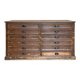 Double-sided trade counter with drawers, circa 1900