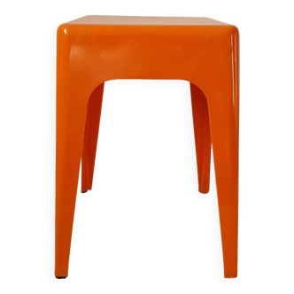 Tabouret carré Ami en plastique 1960