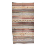 5x9 Soft Pastel Red Vintage Kilim Rug 150x290Cm SK 32959